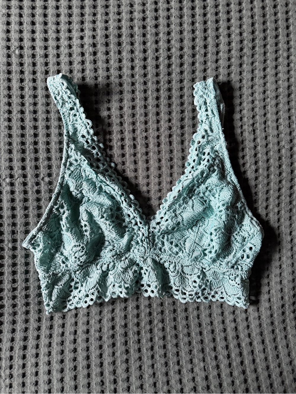 aerie Lace Bralette - Aqua/Mint